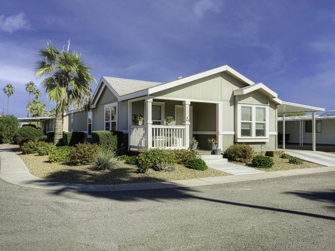 Street view of a home in Longhaven Estates