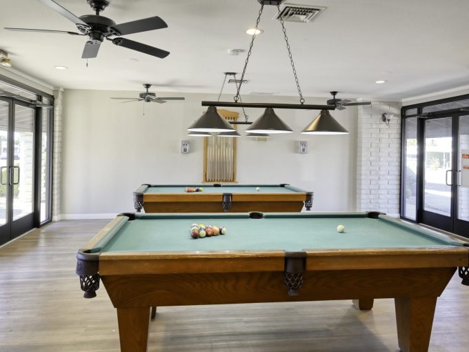 Billiards room